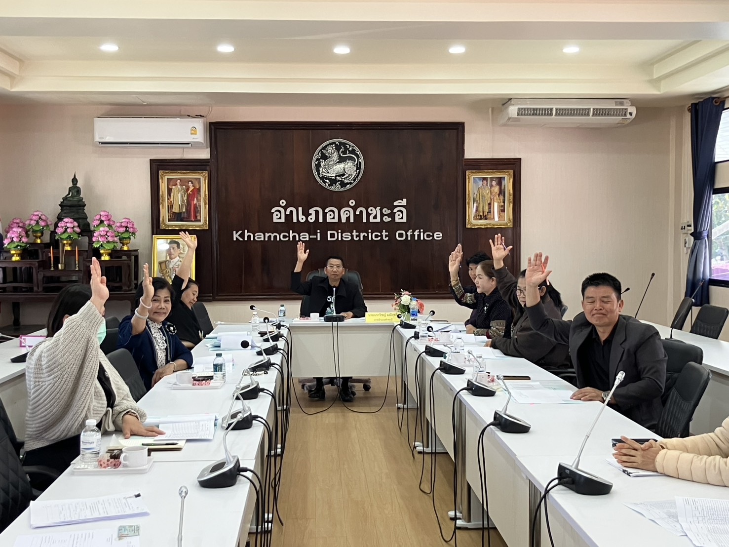 @ พช.คำชะอี จังหวัดมุกดาหาร “ประชุมคณะอนุกรรมการกลั่นกรองและติดตามการดำเนินงานกองทุนพัฒนาบทบาทสตรี ครั้งที่ 1/2569”